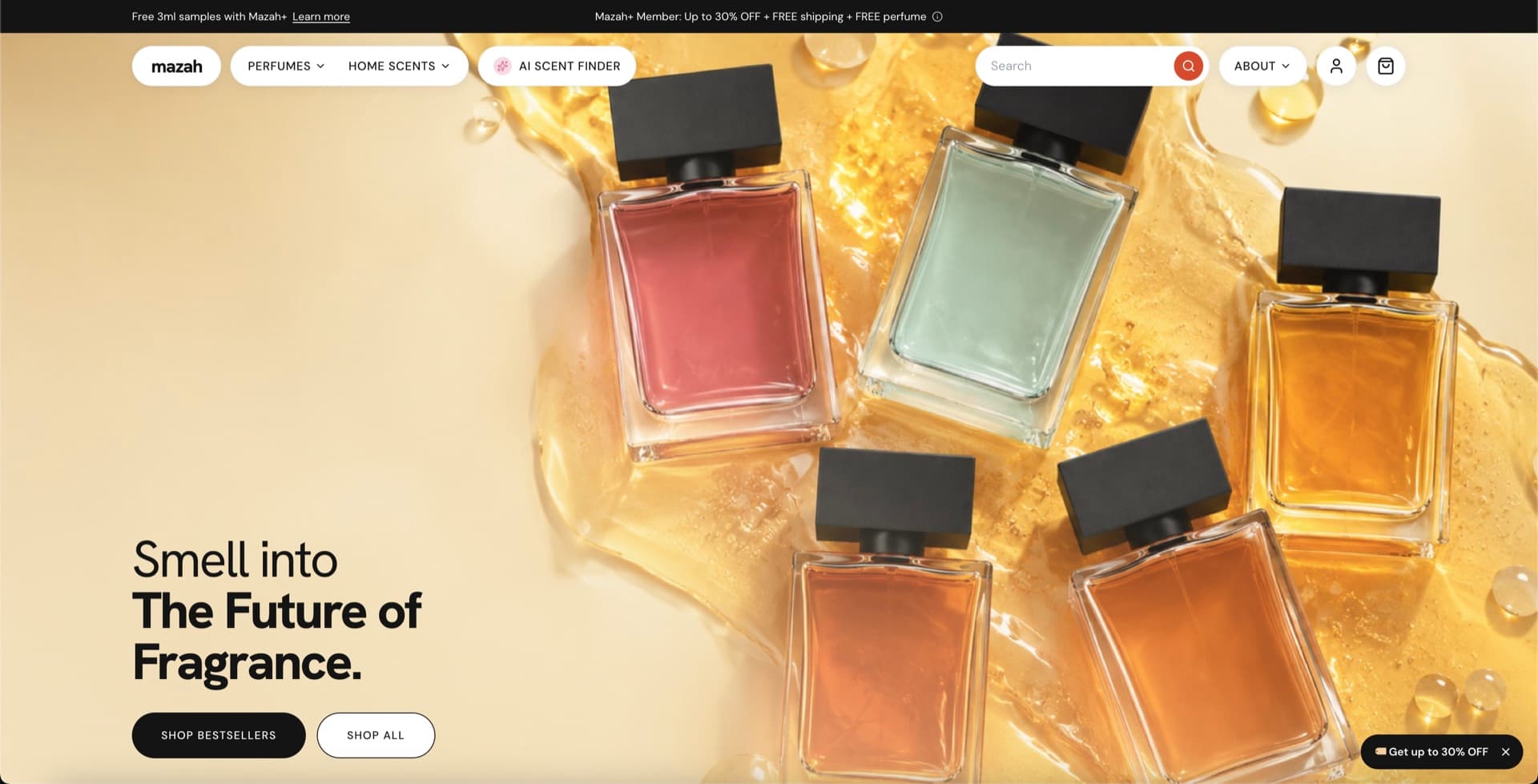 Find your signature in 60s. — website screenshot